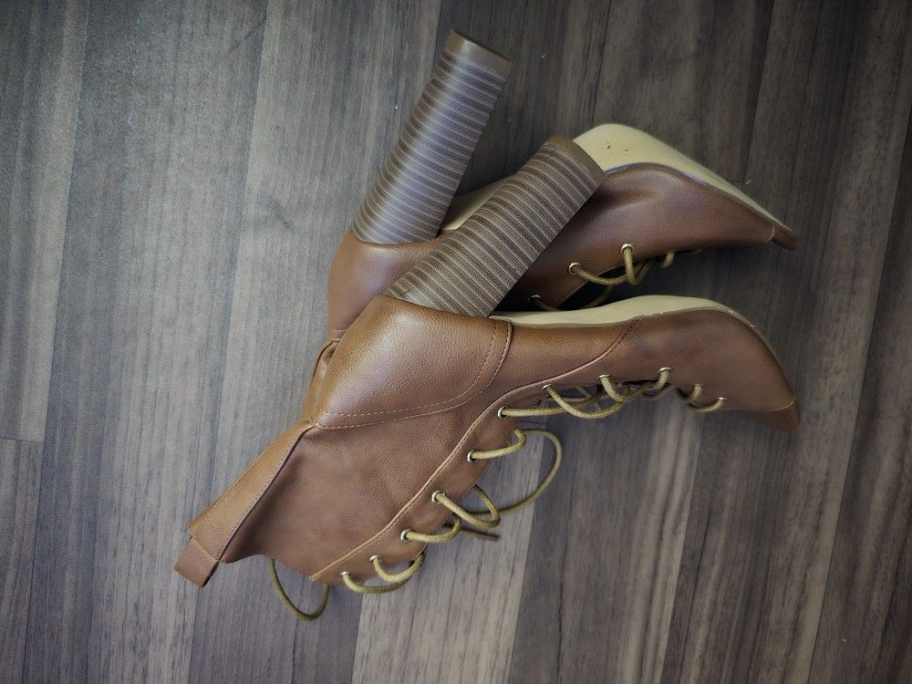 Caramel Brown Heels