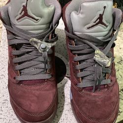 Jordan 5 Burgundy  