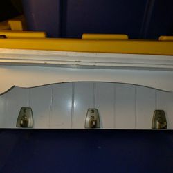 Wall key utility rack hook