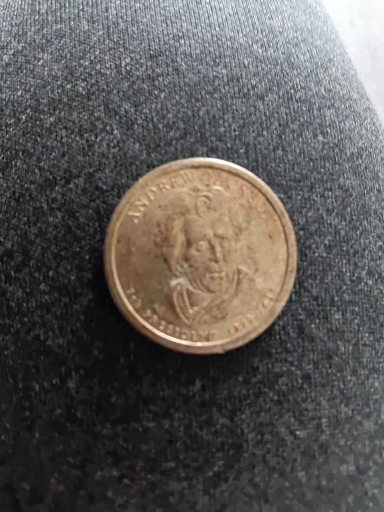 $1 Andrew Jackson gold coin