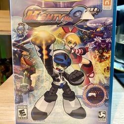 Mighty No. 9 (Nintendo Wii U, 2016) New Factory Sealed Art Book And Poster Inc.