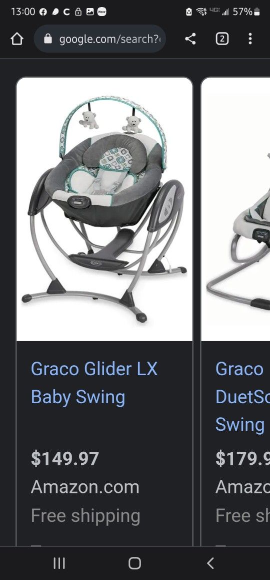 Baby swing 