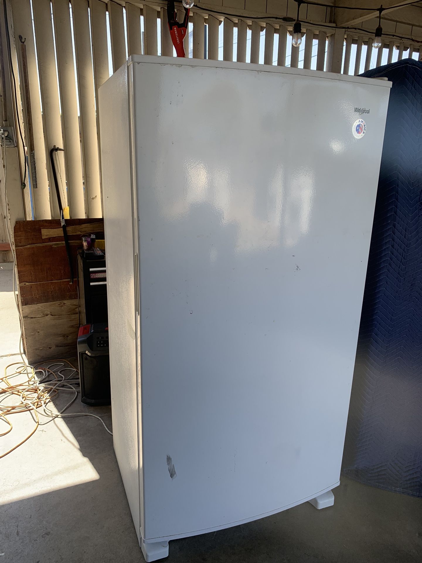 20cu Whirlpool Upright Freezer