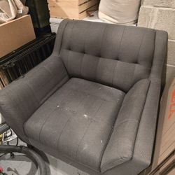 Gray Armchair