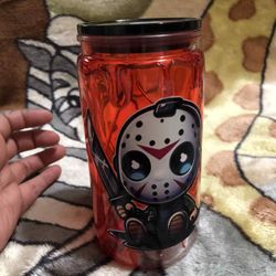 Jason Blood Drip Tumbler