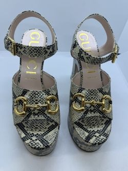 GUCCI Platform Sandal with Horsebit