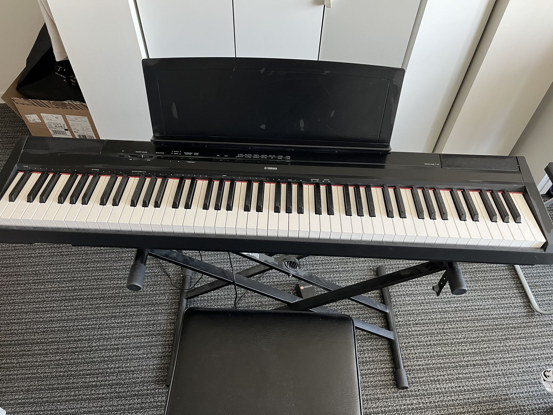 Yamaha Digital Piano P115 with 88 Keys