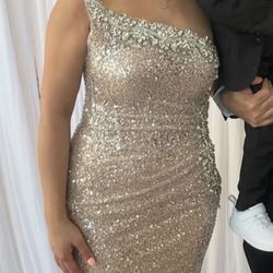 Vlora&kaltrina Beaded Dress