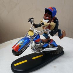Taz Loony Tunes Bikers Collection Figurine