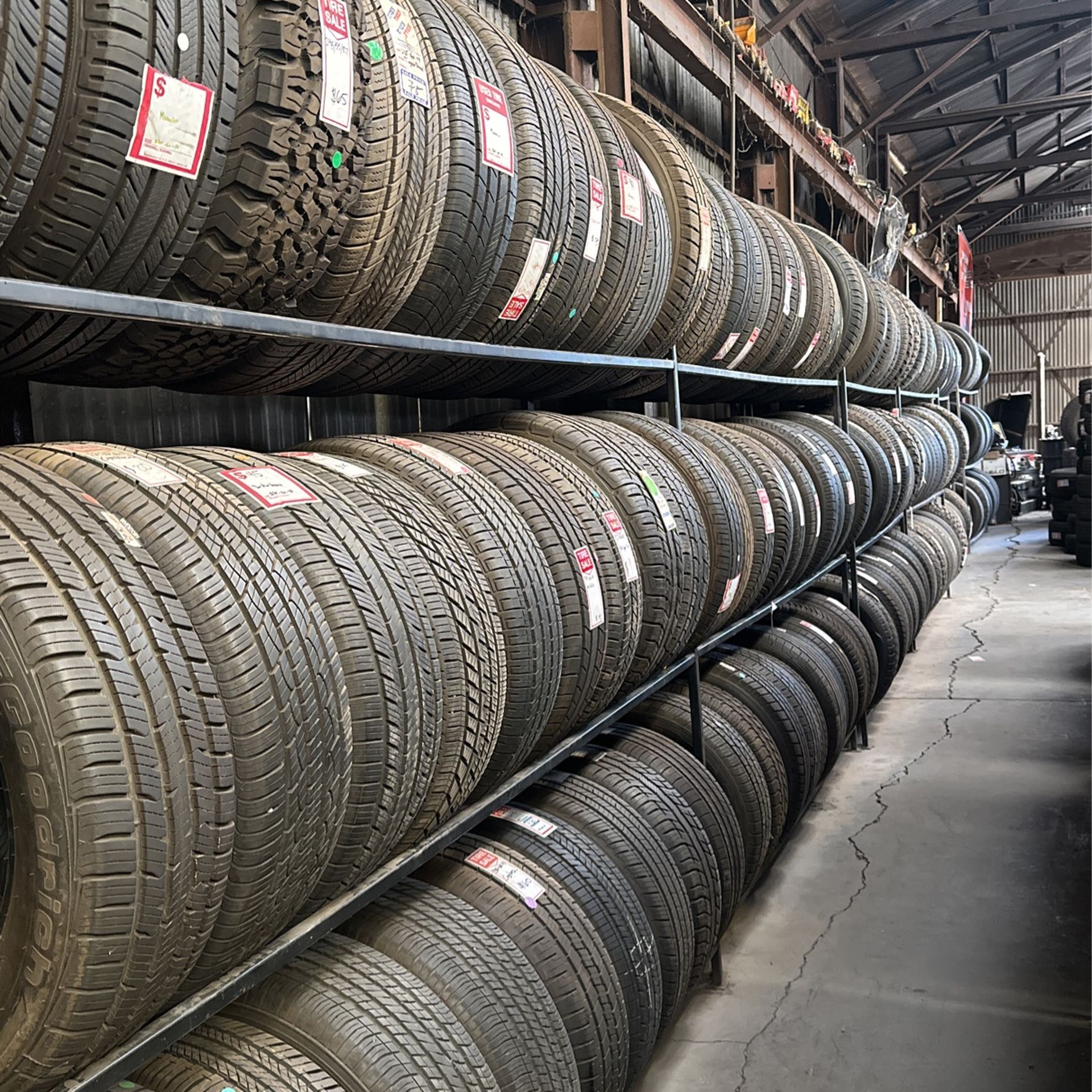 USED TIRES $30 +