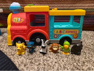 Little People Big ABC animal train