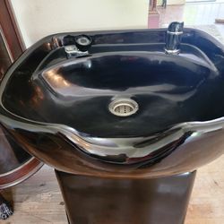 Salon style shampoo bowl