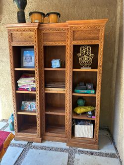Vintage Indian Bookcase