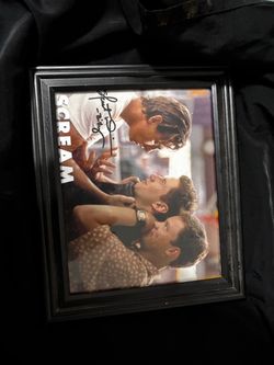 Skeet Ulrich Signed Scream Photo (Billy Loomis) - Framed