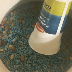 40lbs Of Cultured Aquarium Gravel-Turquoise 