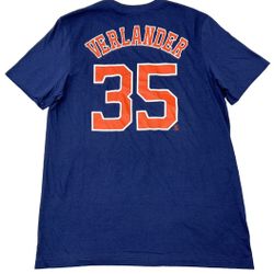 Nike Houston Astros Justin Verlander #35 Jersey T Shirt Men’s Medium New
