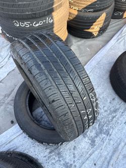 205/55/16 Michelin tires $75 each including tax and installation and ballance