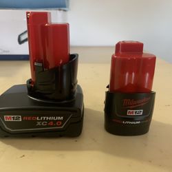 Milwaukee Battery M12