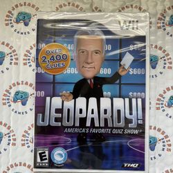 Jeopardy Nintendo Wii Video Game New/Sealed