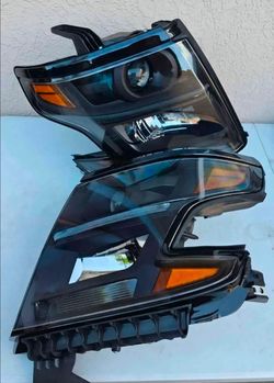 15-20 Chevrolet Suburban Tahoe Projector Headlights Luces Focos Micas Faros Faroles Headlamps Chevy