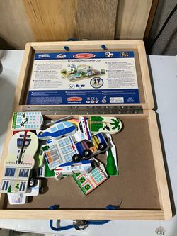 Melissa & Doug Airport Wooden Play Set