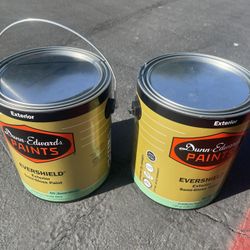 White Exterior Semigloss  Paint 2 Gallons 