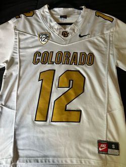 Authentic Nike Colorado Buffaloes Travis Hunter #12 Jersey Mens Small