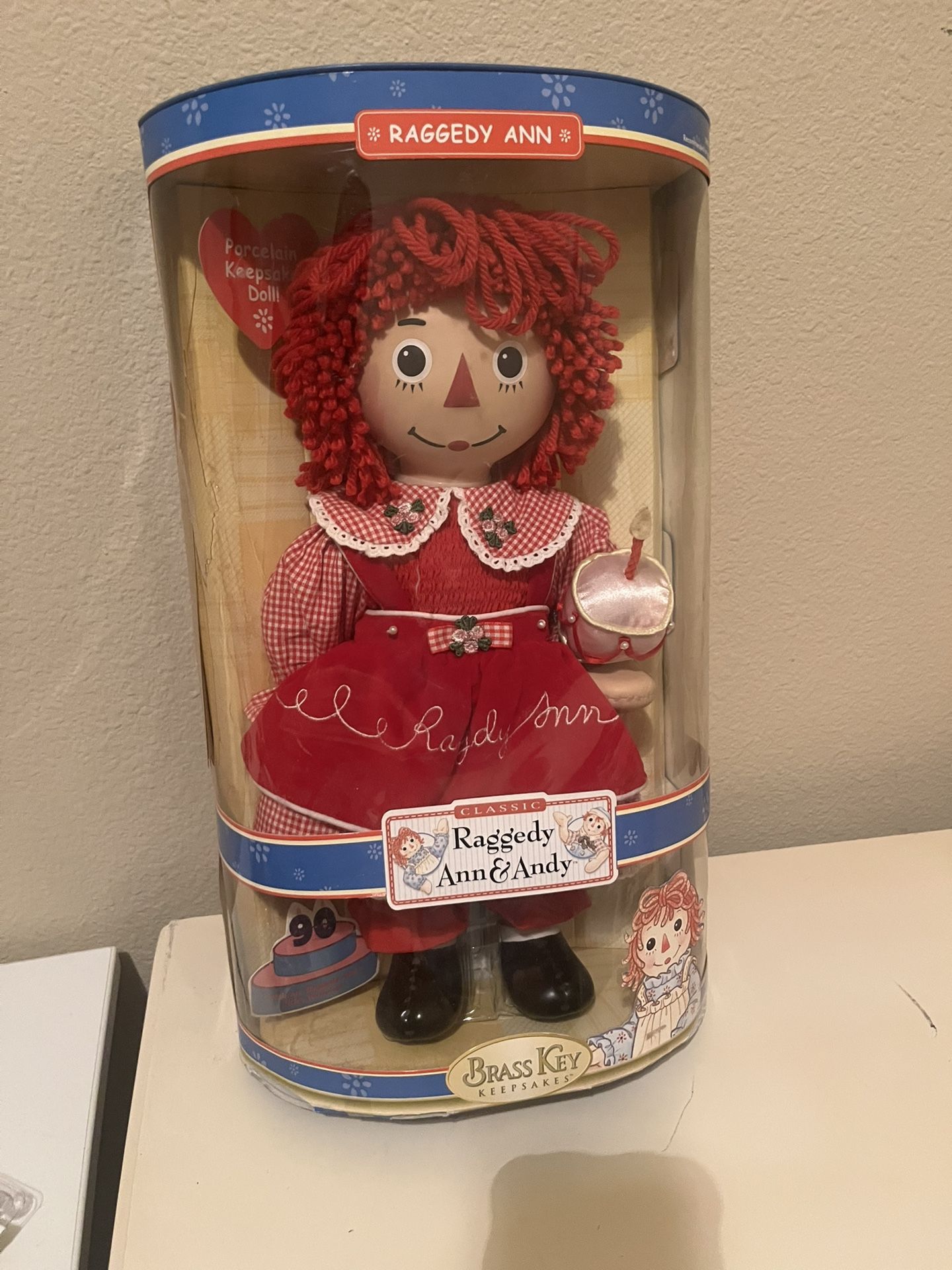 Brass Key Raggedy Ann Doll