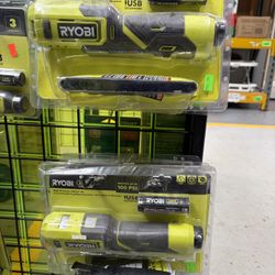 RYOBI Pump Inflator Kit with 2.0 Ah USB Lithium Battery