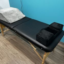 Lash/Massage table set up