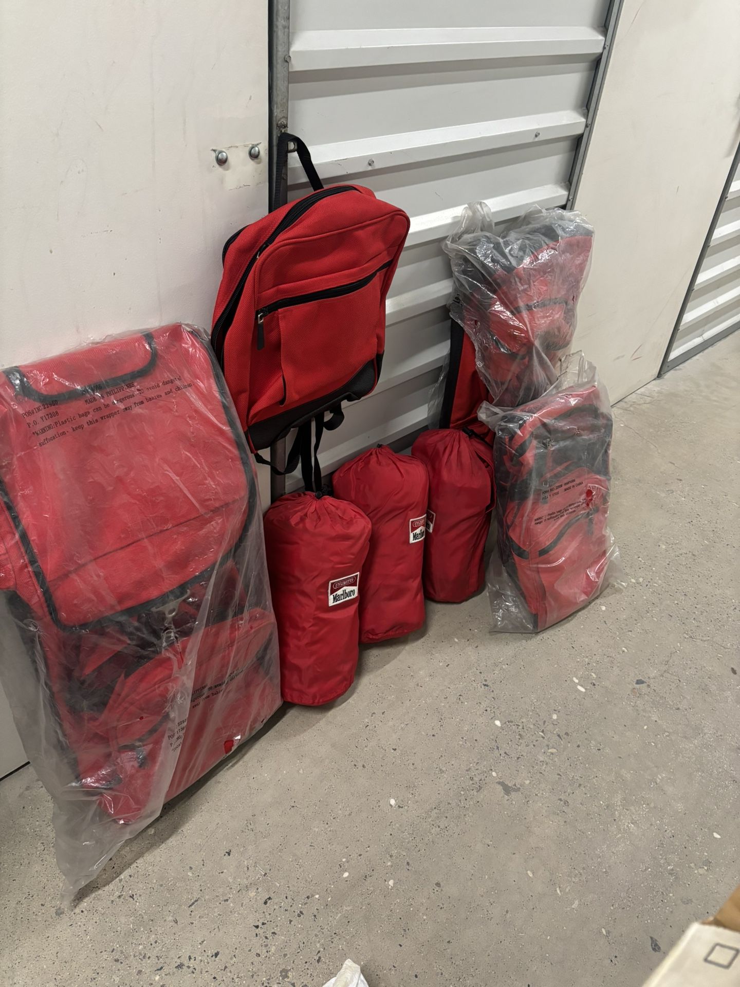 Heavy Duty Sturdy Bags, Backpack And Spring Rolls