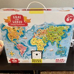Banana Panda Large  World Puzzle 