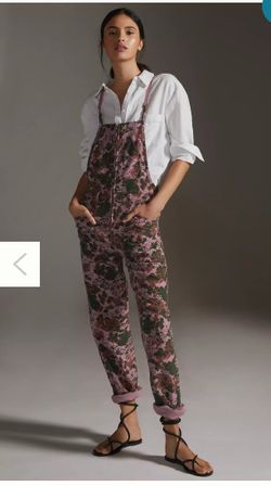 New Anthropologie Pilcro Painters Overalls Size 32 Tall