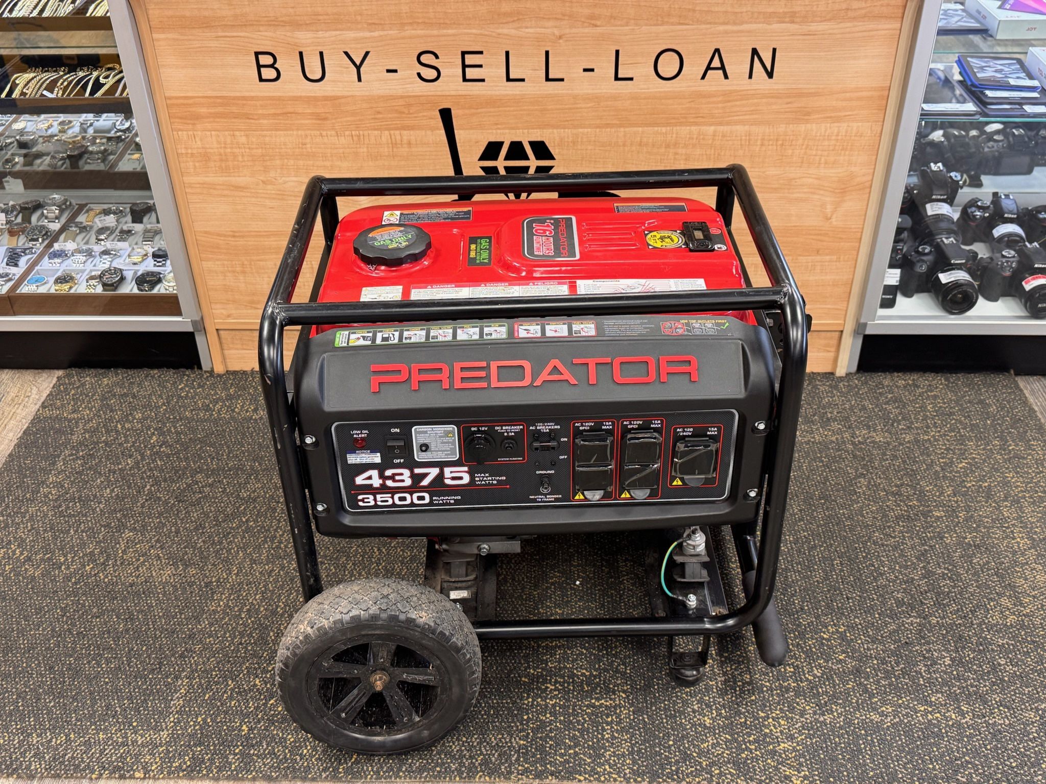 PREDATOR 4375 Watt Gas-Powered Portable Generator