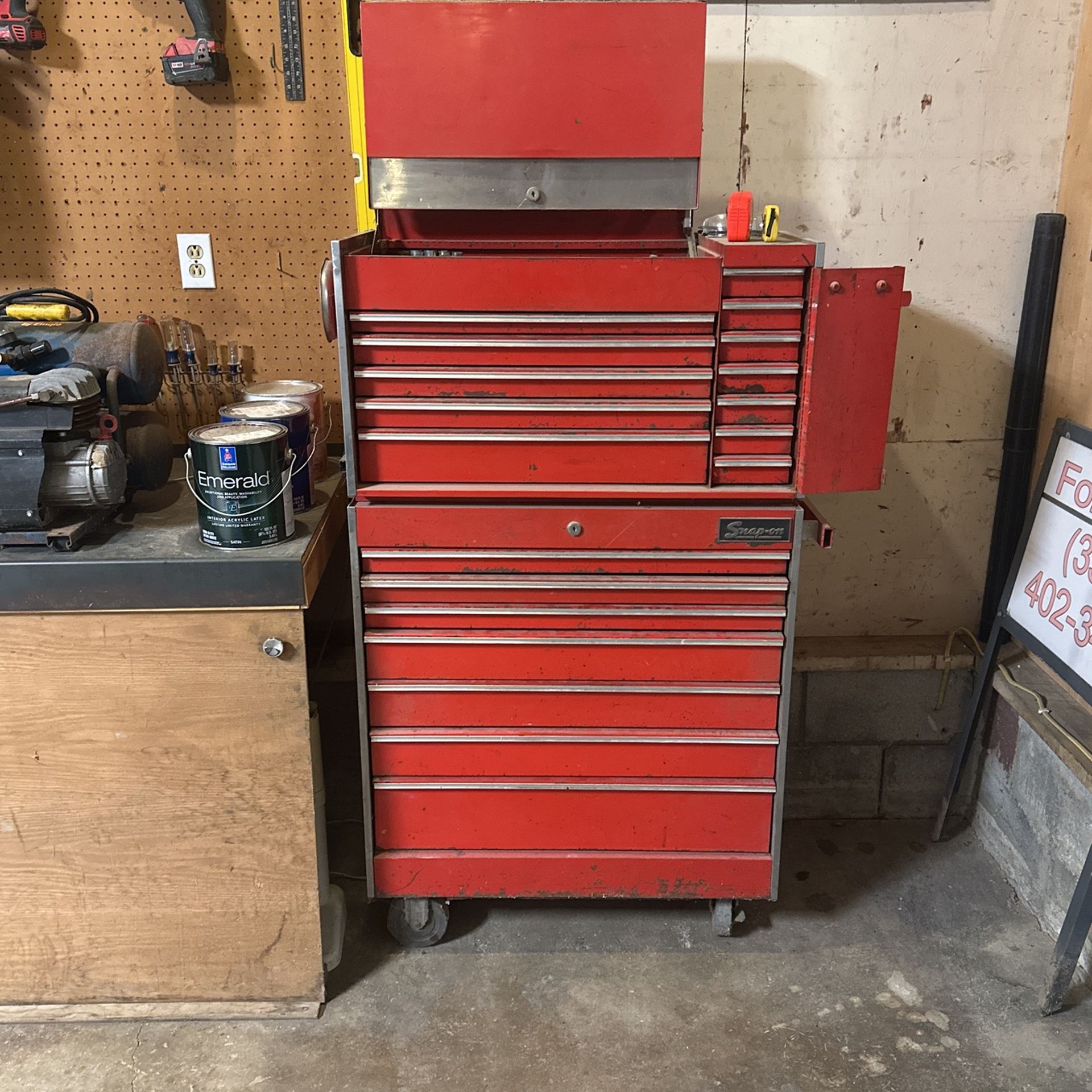 Old school, Snap On toolbox
