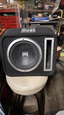 Dual Subwoofer in Ported Enclosure Box