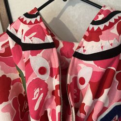 Bape “pink” Hoodie 