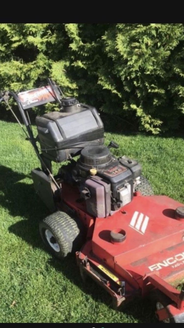 Walk behind mower