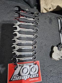 New Snap-on Stubby Wrench Set 