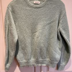 Masscob sweater size L designed in Spain mohair & merino wool