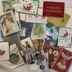 PAPYRUS CHRISTMAS HOLIDAY GREETING CARDS. 3 FOR $10.00. NO DISCOUNT. 