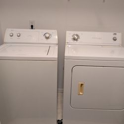 FREE DELIVERY HEAVY-DUTY SUPER CAPACITY WHIRLPOOL WASHER & DRYER 1 YEAR WARRANTY 