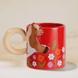 STARBUCKS🎐2026 year of the Horse collection☕️ 🌸🐴FIRE HORSE🐴🌸☕️Charming 12oz ceramic mug