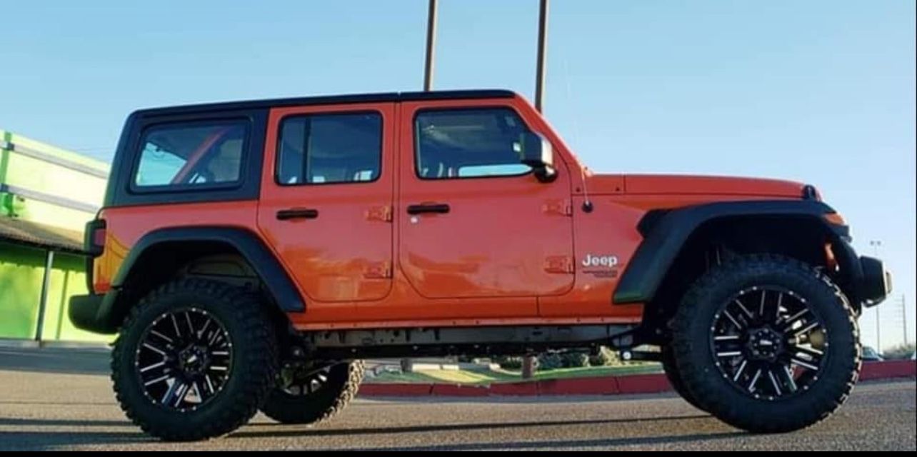 wheels tires leveling & lift kits accessories lights side steps installations for JEEP WRANGLER RUBICON JK JL (WE Finance)