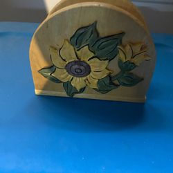 Sunflower Napkin Holder