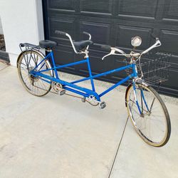 Vintage 1960’s Schwinn Deluxe Twin Tandem 26” Bike