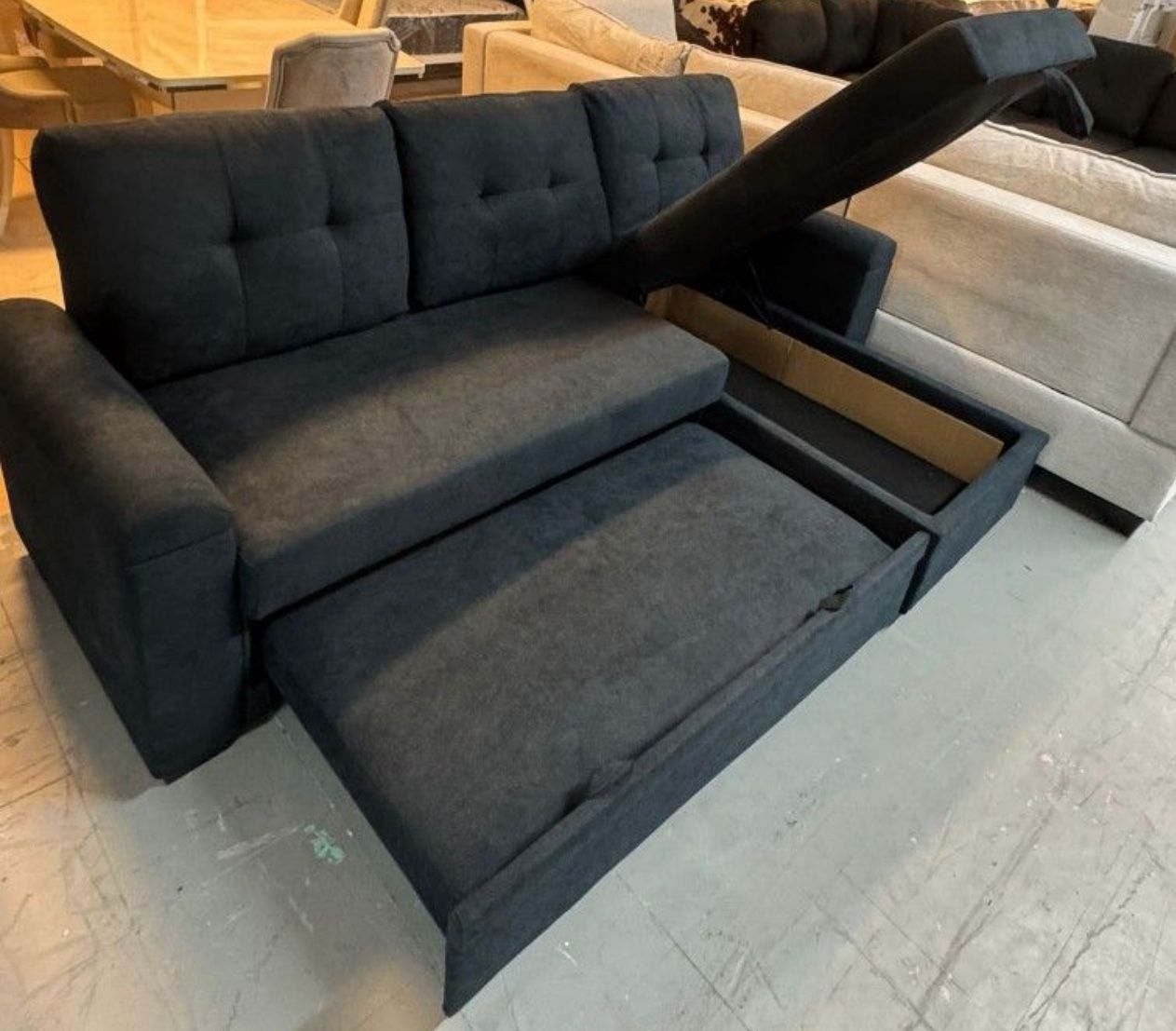 New Sectional Sleeper In Box Buy Now Pay Later $39 Down No Credit Needed 