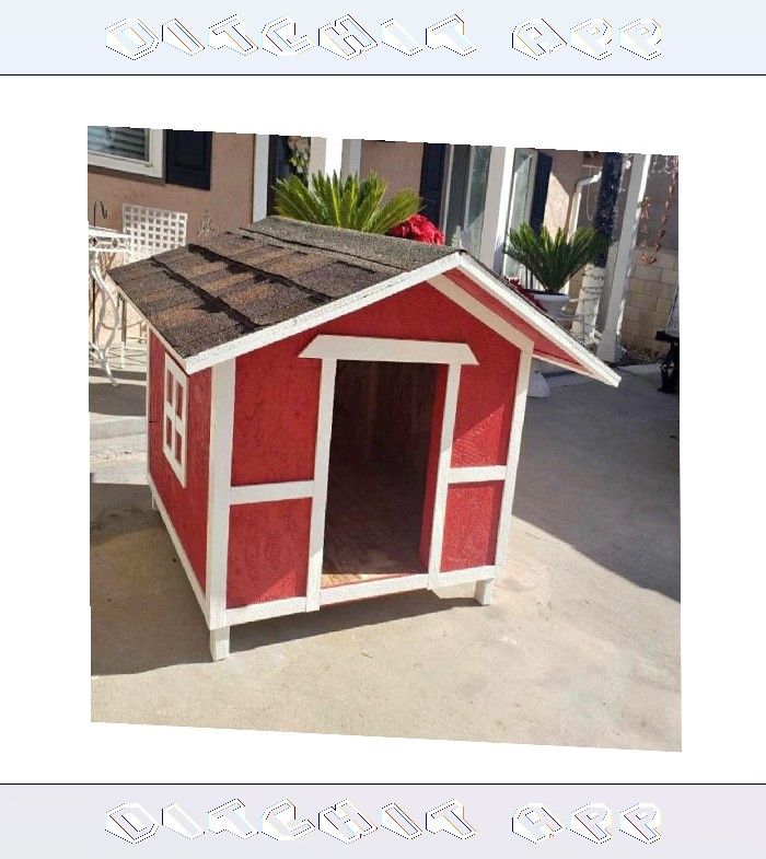 single fire Custom-Made Dog Houses - Designed for Your Pet's Unique Needs