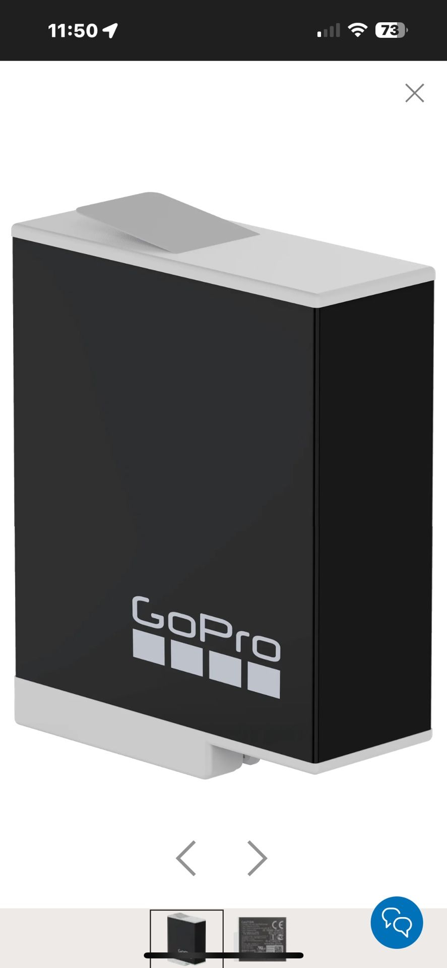 The GoPro Enduro Rechargeable Battery
