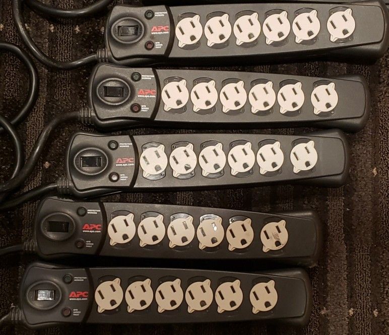 Power Strip Surge Protector Outlets ($10- $35EA OBO)!